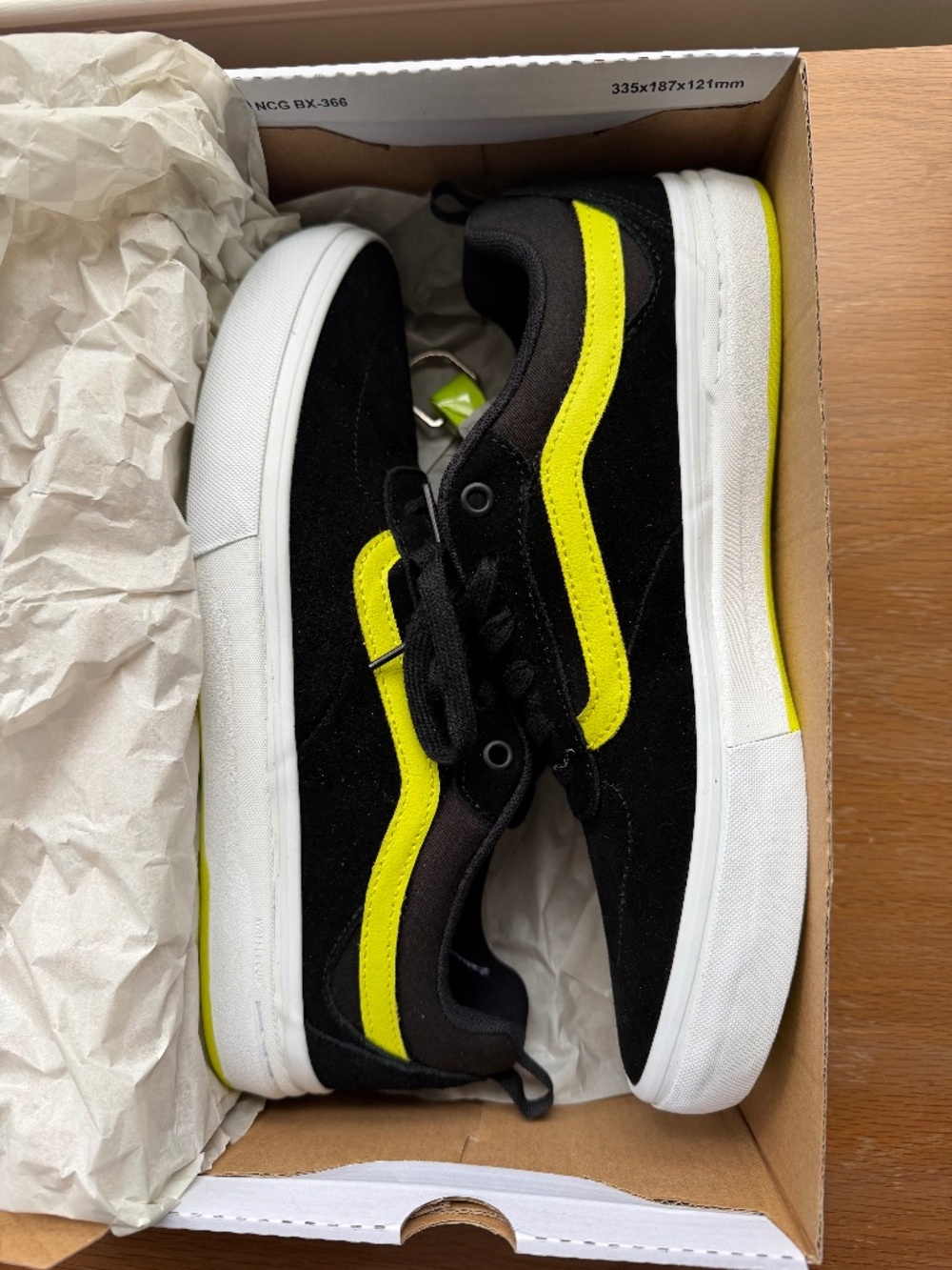 Vans Kyle Walker Skate Black/Sulphur